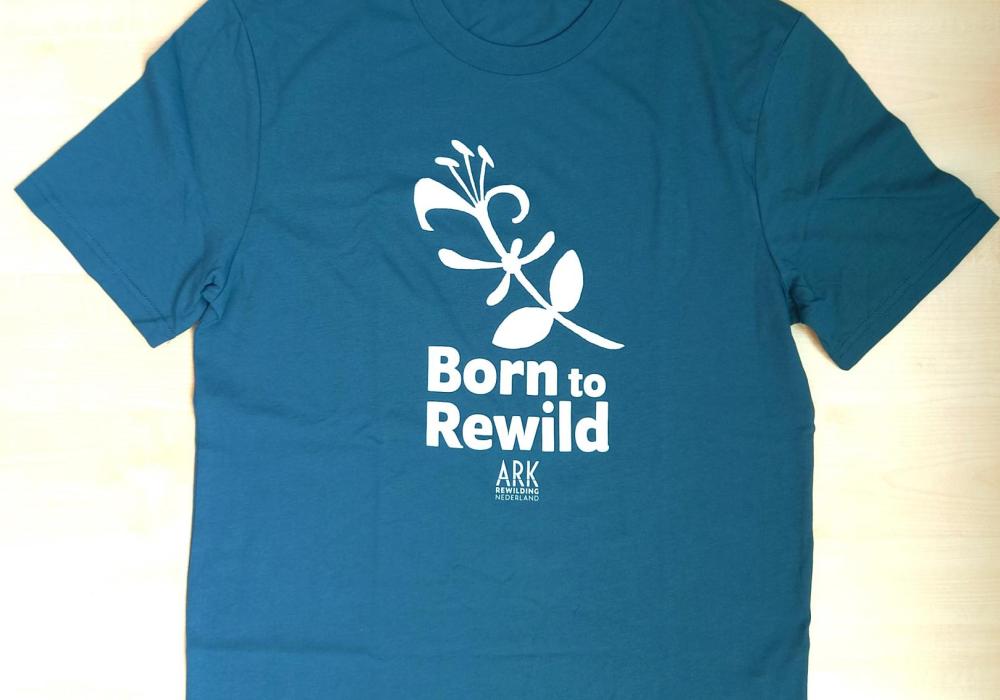 Born to Rewild bloem petrol